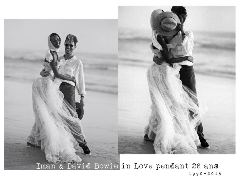 Les couples mythiques- iman et david Bowie-Blog Delphine Closse photographe