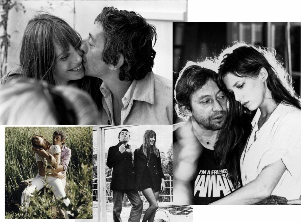 couples mythiques- jane Birkin et serge gainsbourg-Blog Delphine Closse photographe