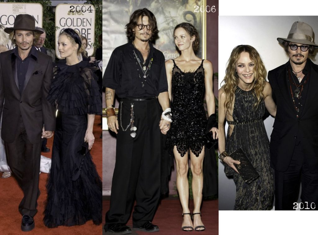 Johnny depp et vanessa paradis-couples mythiques-tapis rouge-Blog Delphine Closse photographe